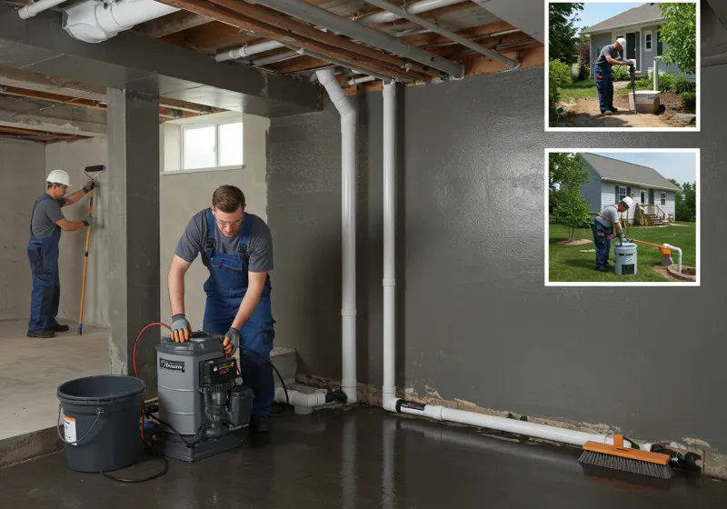 Basement Waterproofing and Flood Prevention process in Sawmills, NC